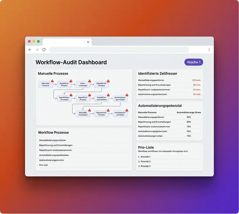 Workflow-Audit — Visual