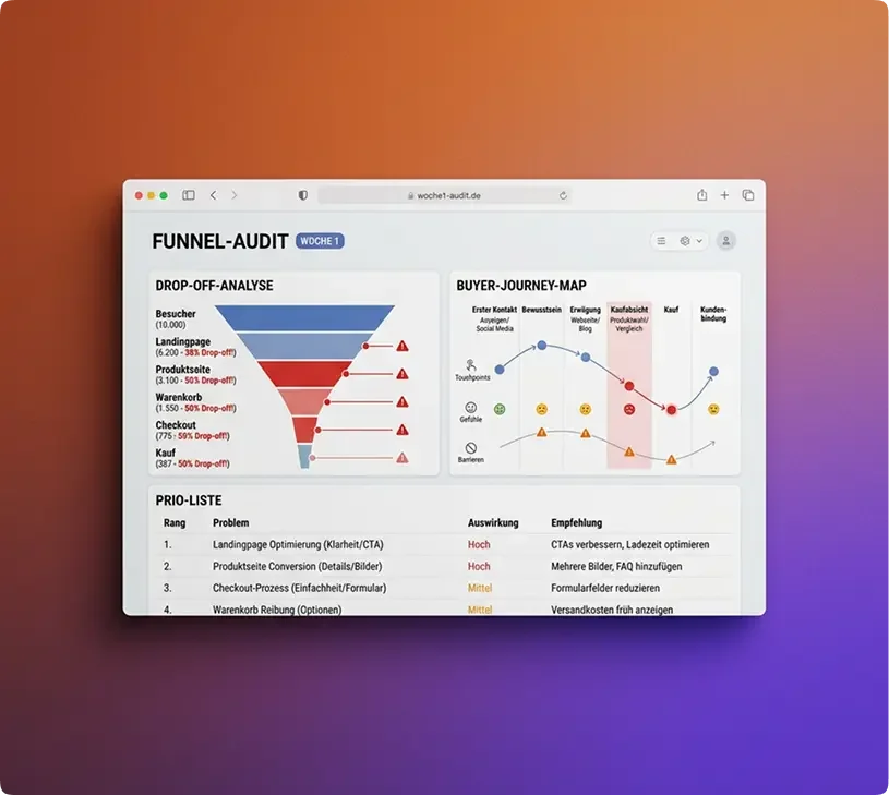 Funnel-Audit — Visual